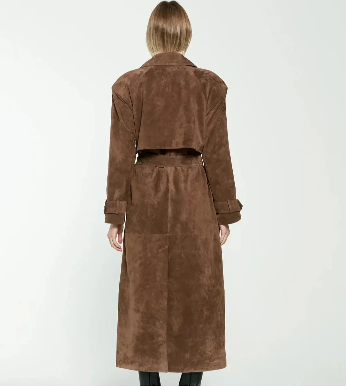 Harlow – Elegant Semsket Trenchcoat