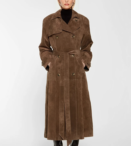 Harlow – Elegant Semsket Trenchcoat