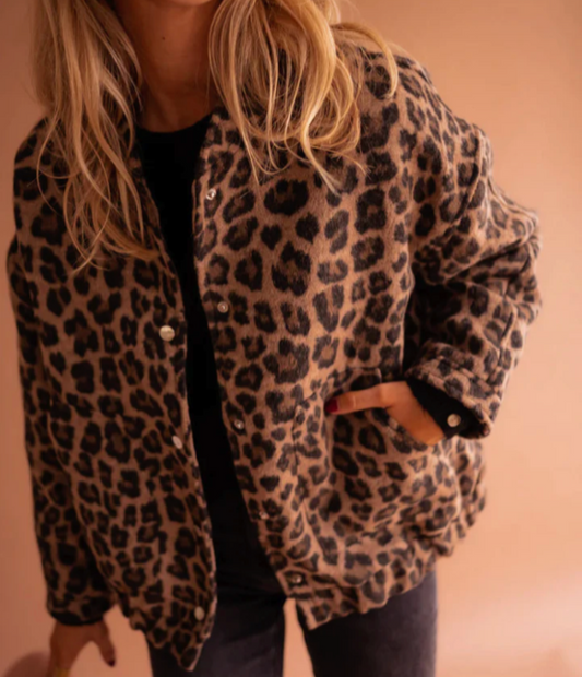 LEONA - Leopard Jakke